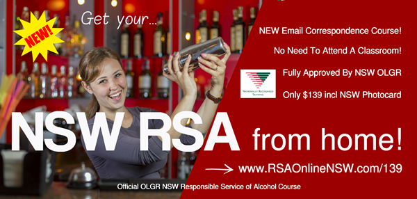 Get your NSW RSA from home!