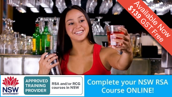 Responsible Service of Alcohol NSW Online
